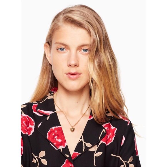 KATE SPADE • Run Wild Cheetah Necklace - Picture 2 of 8